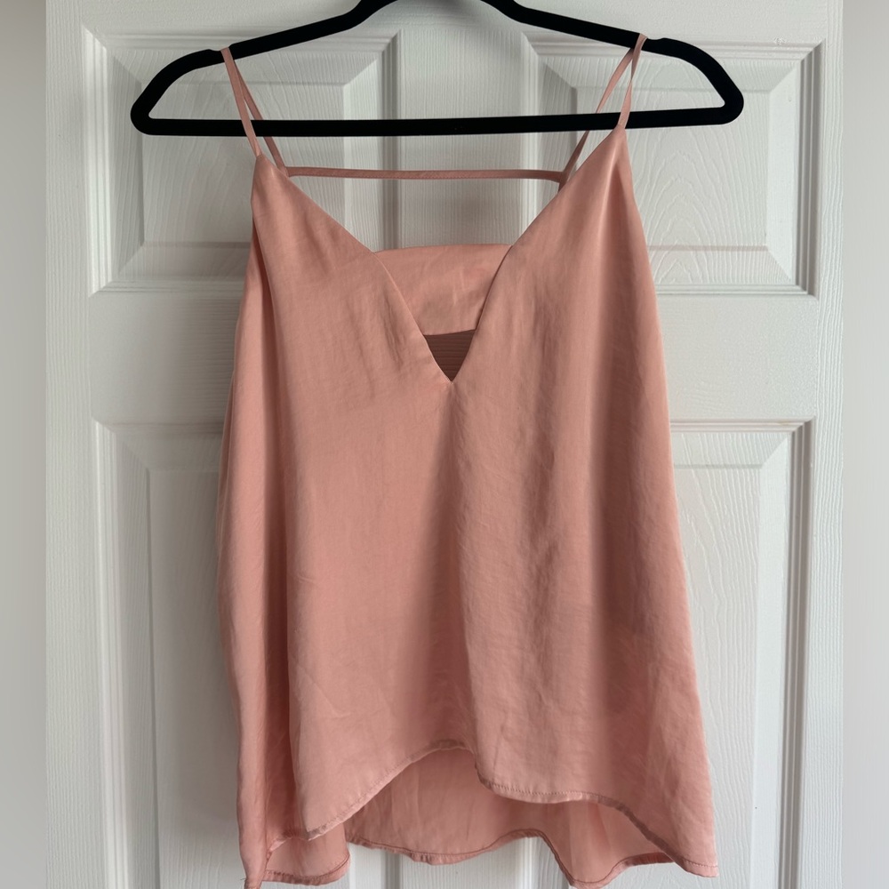 Pink Flowy Tank